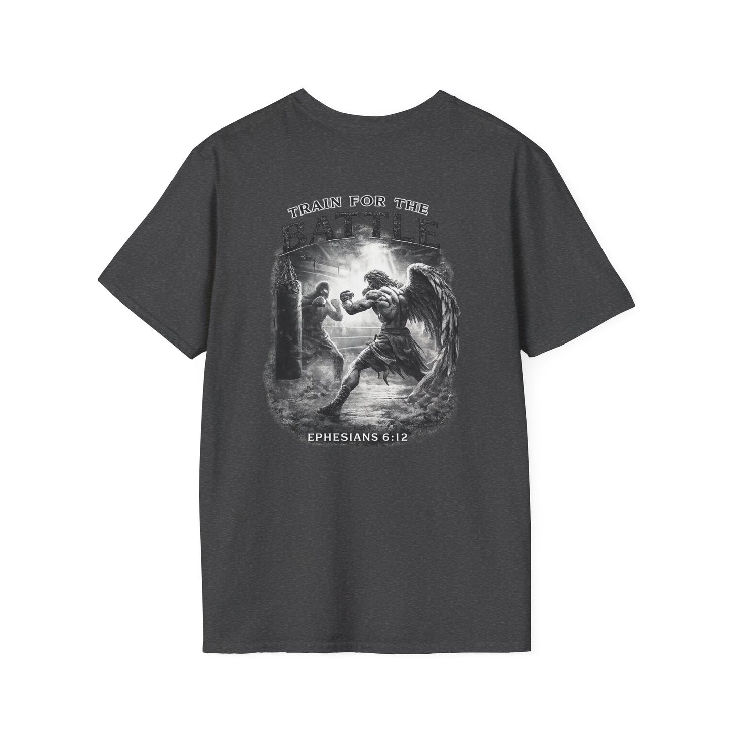 Gym Motivational Tee — "Train for the Bottle Collection" Tee