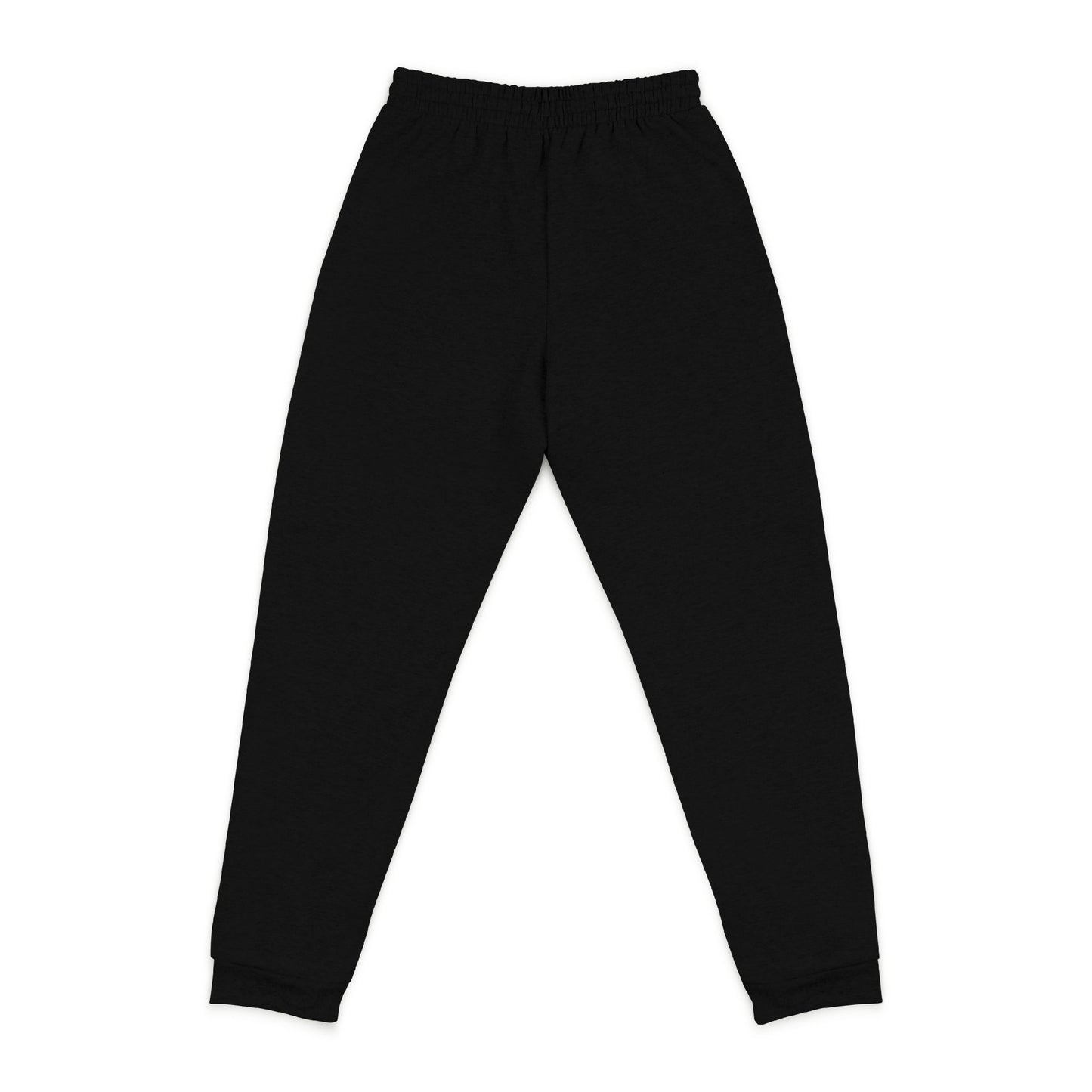 Faith Walk Embroidered Joggers — Cross & footprint Sweatpants