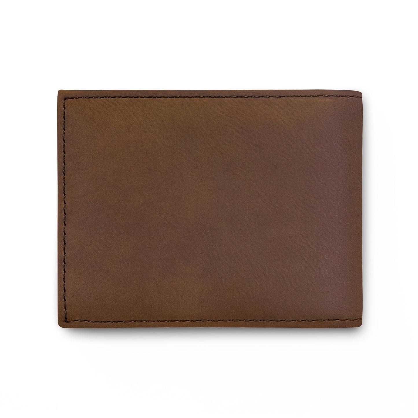 Bi-Fold Wallet — 'Iron Sharpens Iron' Nail Logo Leather Wallet