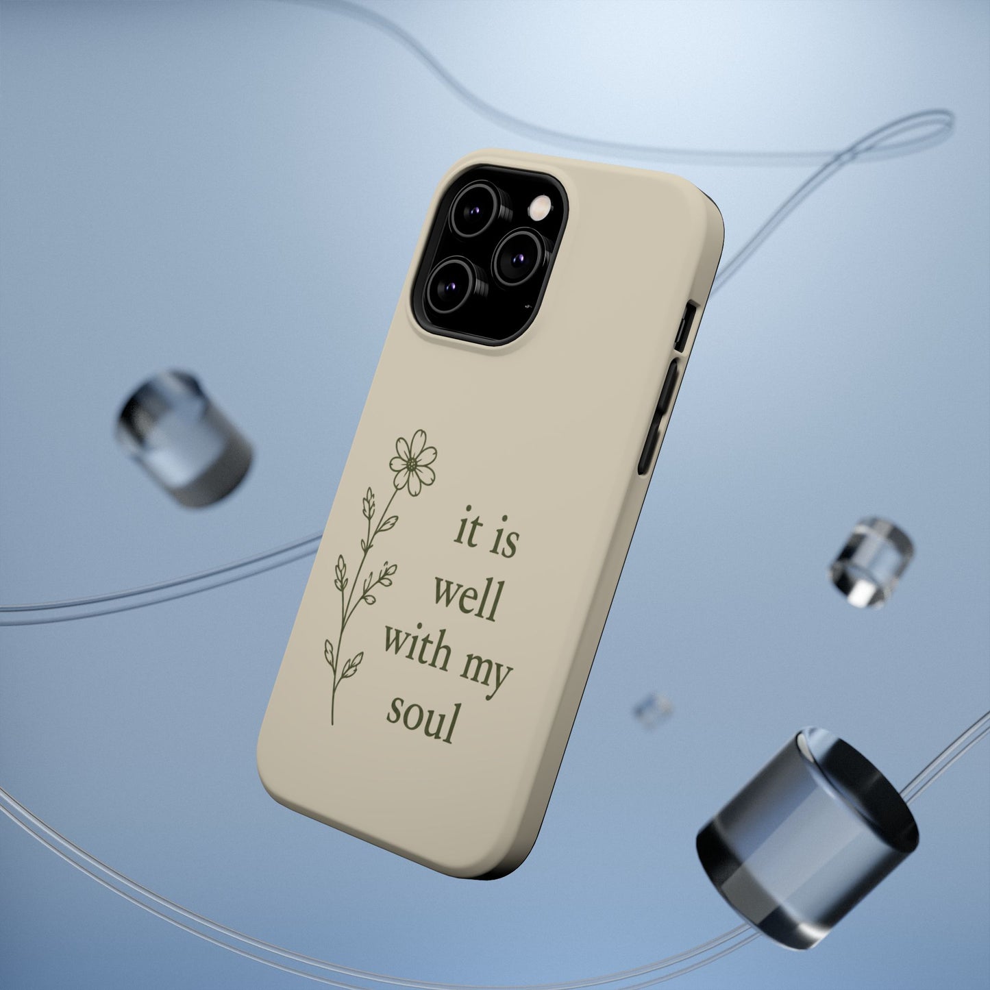 'It Is Well With My Soul' Magnetic Impact-Resistant Phone Case