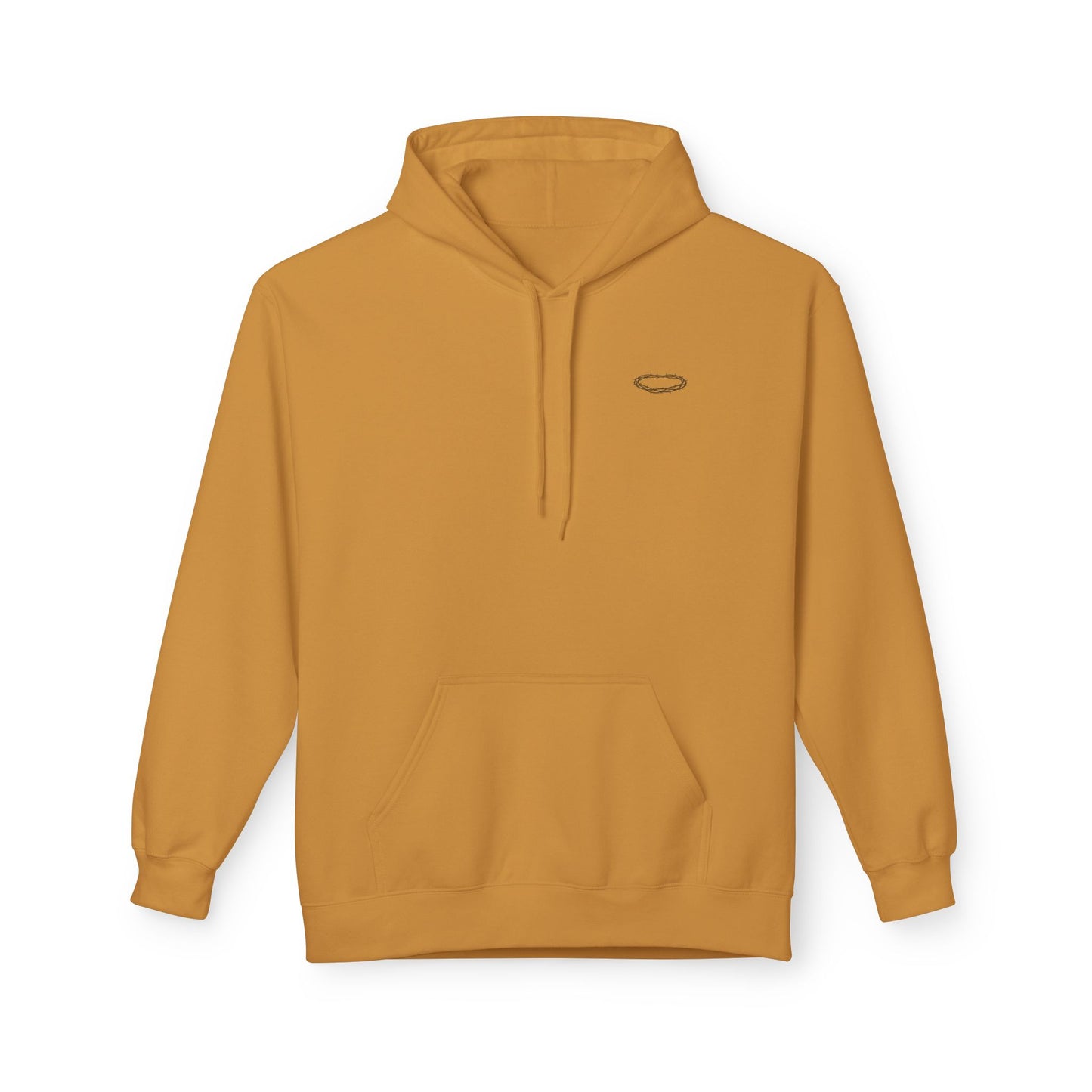Faith Lion Cross Hoodie — “Man of Faith” Christian Graphic Hoodie