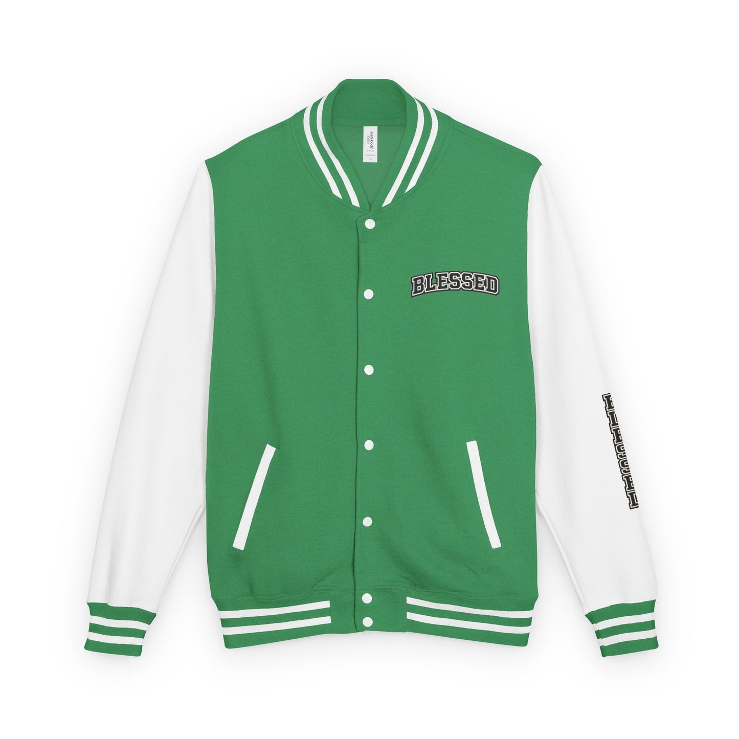 Blessed Letterman Jacket — Christian Varsity Style Jacket