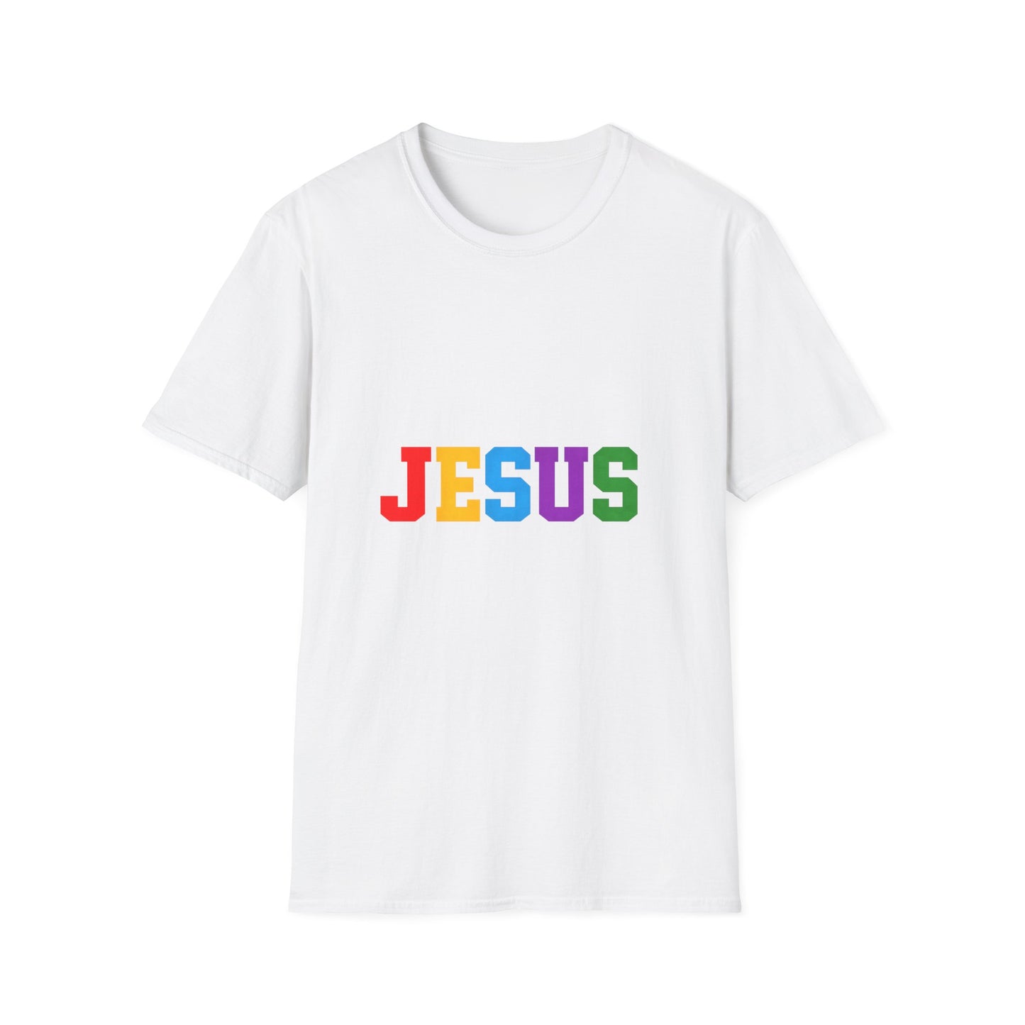 "Jesus" Colorful Graphic Tee