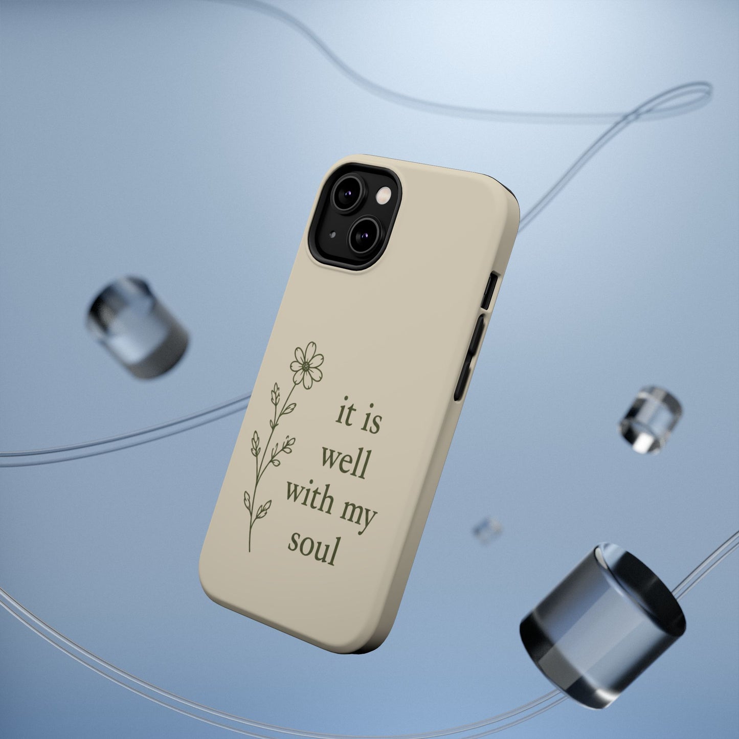'It Is Well With My Soul' Magnetic Impact-Resistant Phone Case
