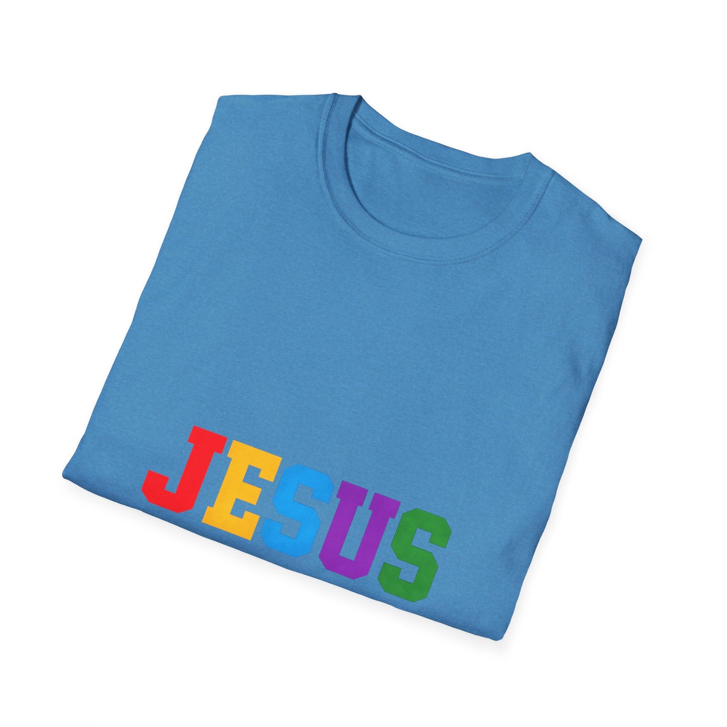 "Jesus" Colorful Graphic Tee