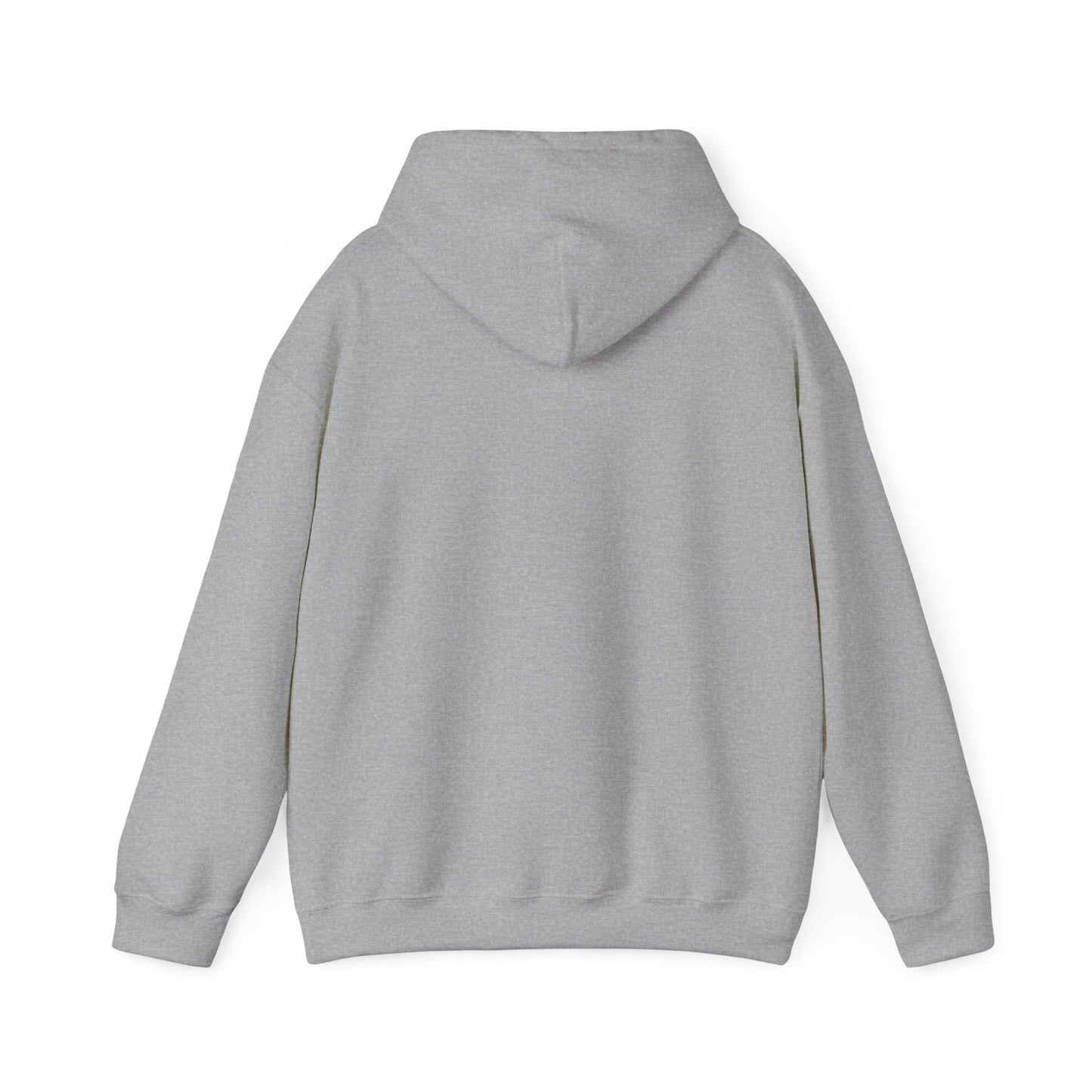 "Faith, Hope and Love" — Floral Heart Graphic Hooded Sweatshirt