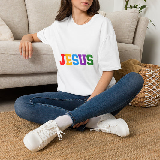"Jesus" Colorful Graphic Tee