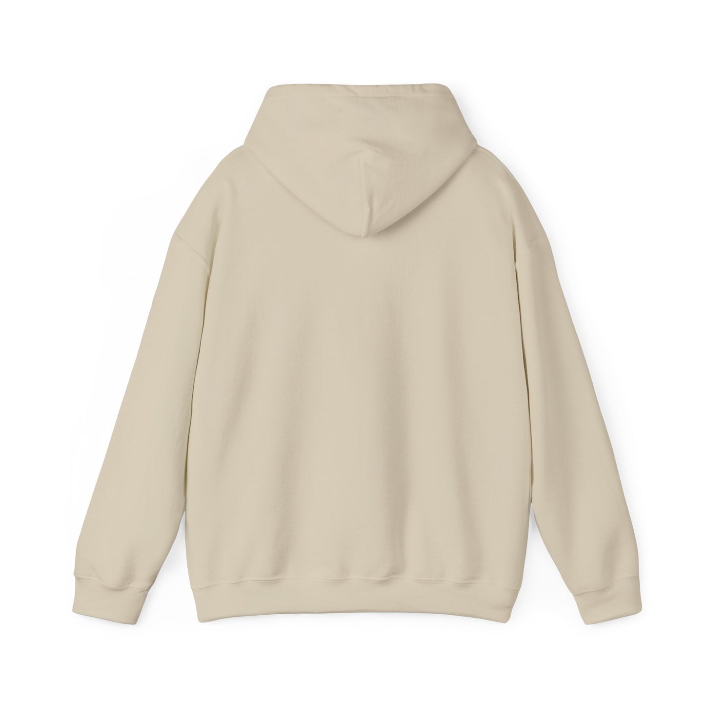 "Faith, Hope and Love" — Floral Heart Graphic Hooded Sweatshirt