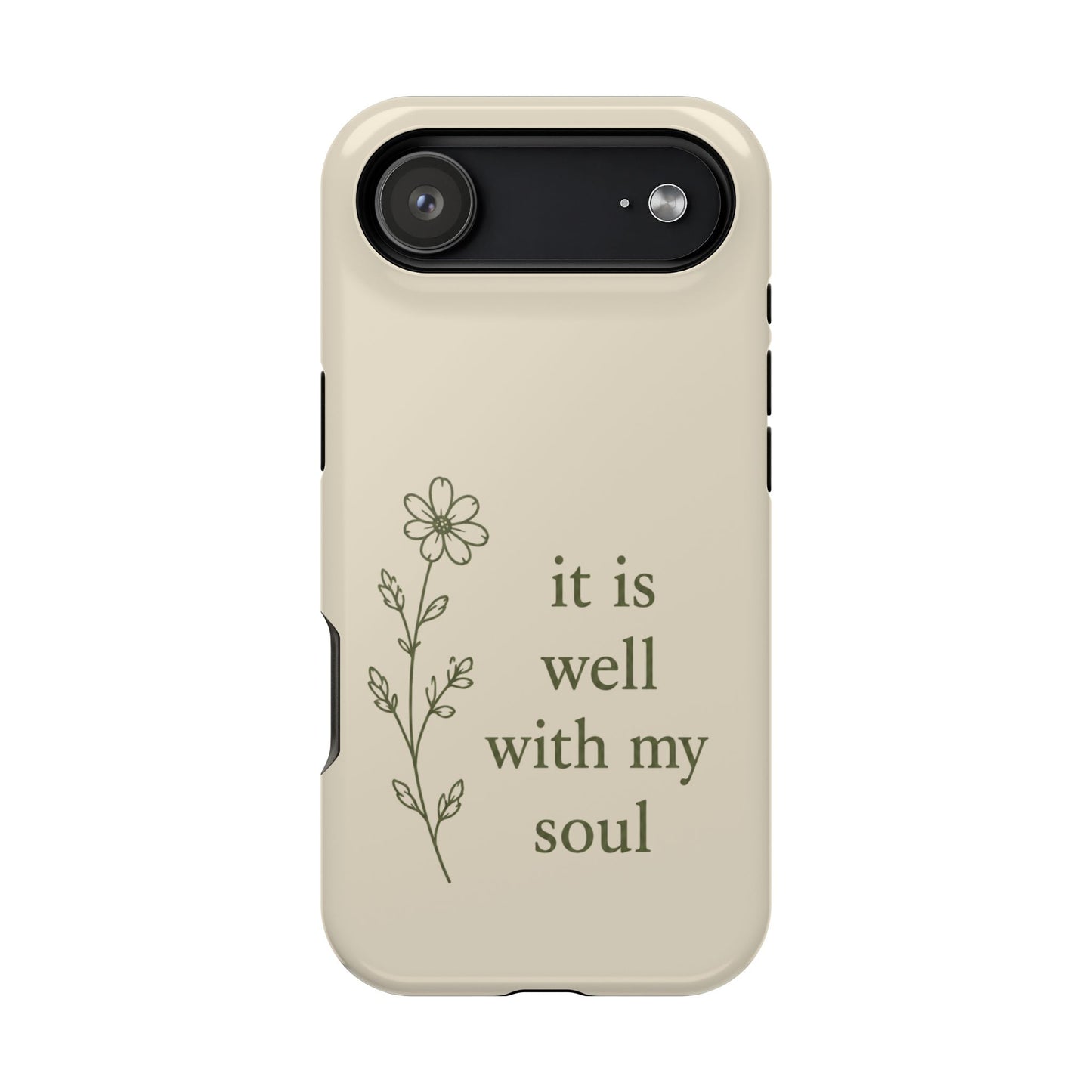 'It Is Well With My Soul' Magnetic Impact-Resistant Phone Case