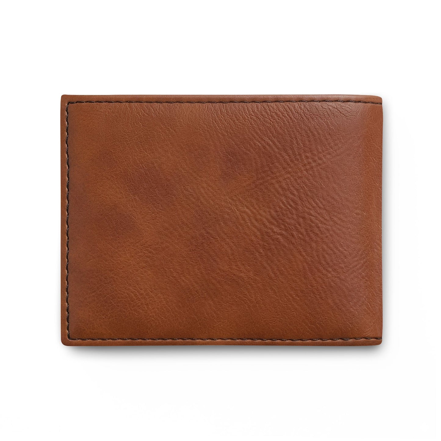 Bi-Fold Wallet — 'Iron Sharpens Iron' Nail Logo Leather Wallet