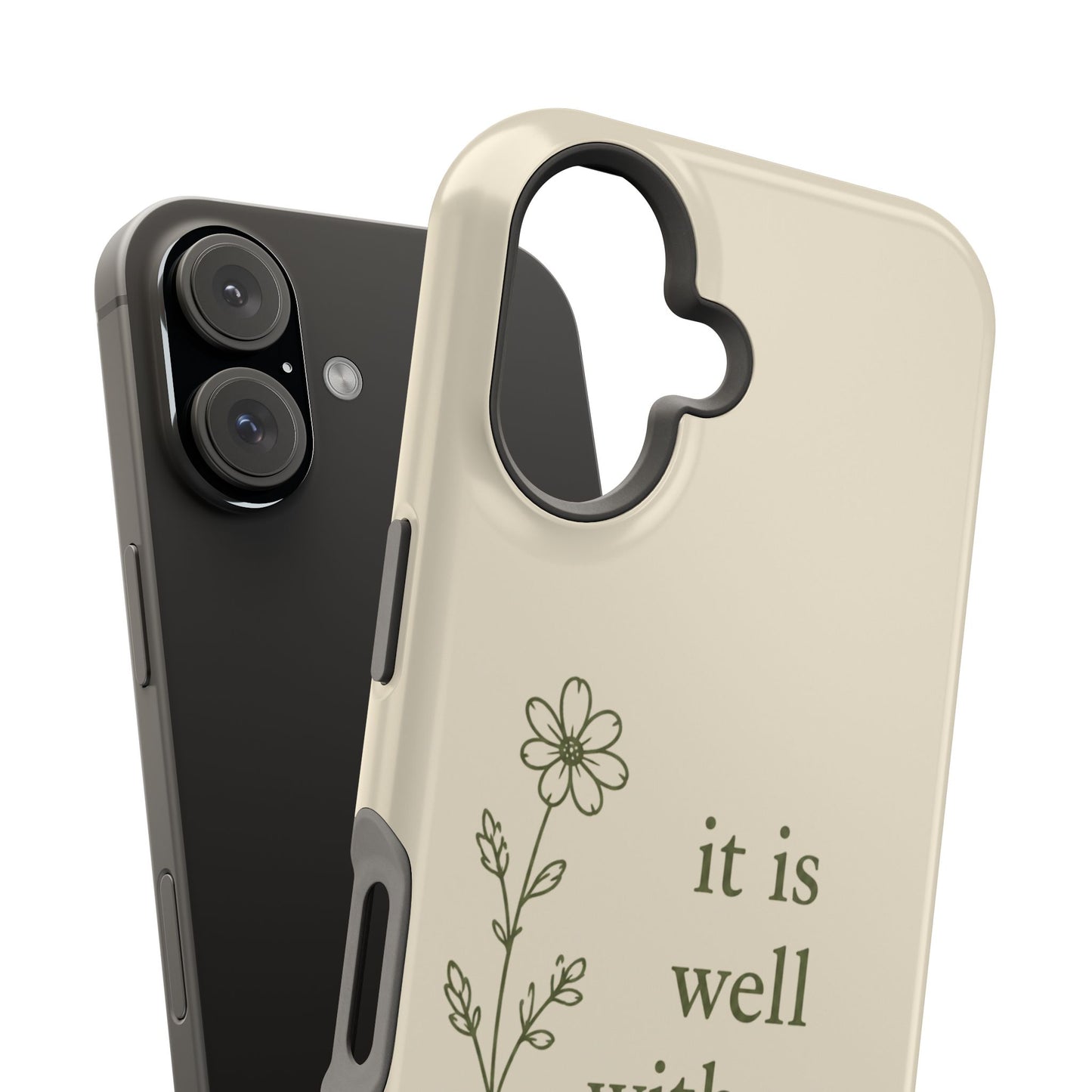 'It Is Well With My Soul' Magnetic Impact-Resistant Phone Case