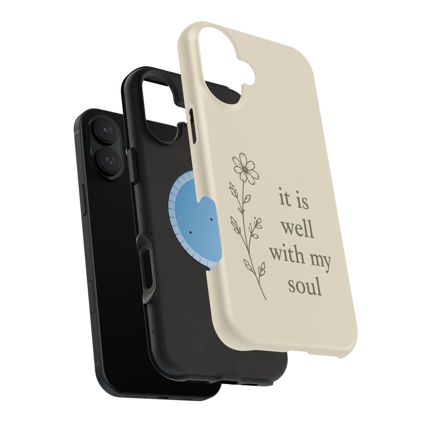 'It Is Well With My Soul' Magnetic Impact-Resistant Phone Case